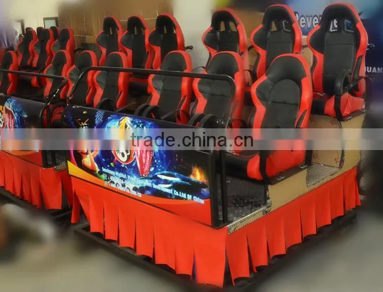 4D cinema with 4D motion cinema seat