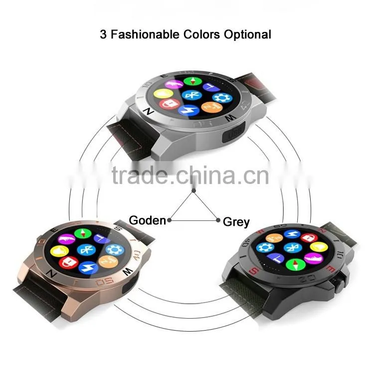 1.22" Bluetooth Smart Watch Outdoor Sweatproof Sports Wristband Sync Phone Call SMS APP Notification