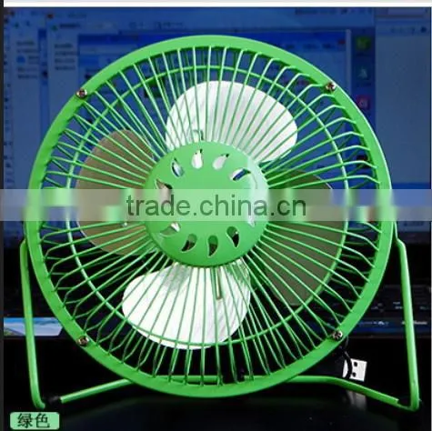 6 inch USB Mini Electric Fan connect to computer laptop pc USB Cooler Cooling Desk Fan