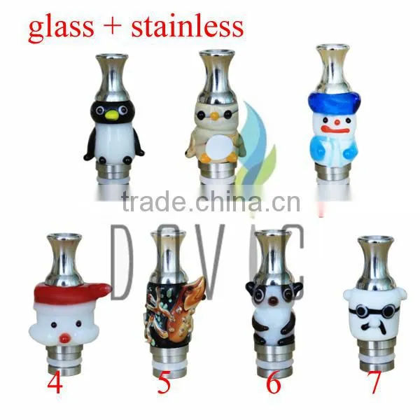 wholesale shenzhen Dovic wide bore drip tips stainless steel and acrylic wide bore