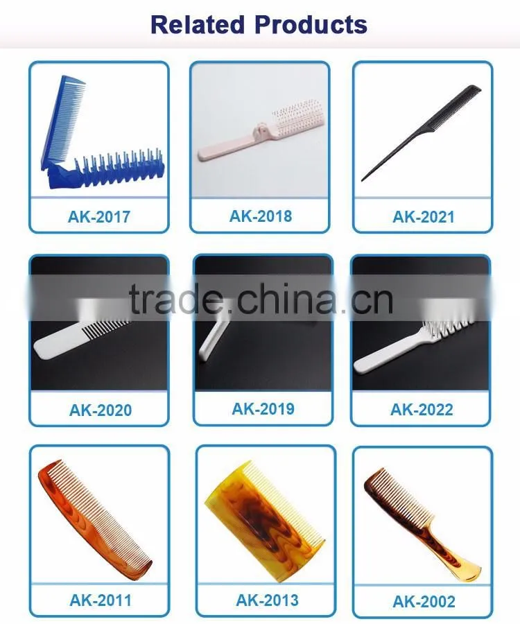 Excellent quality cheap personalized hair comb