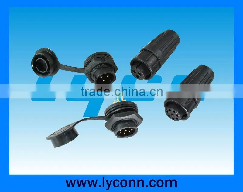 Injected Molding Cable 3Pin 4Pin 5pin 6pin 7pin 8pin Waterproof connector