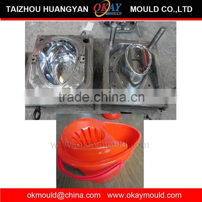 2015 New Model of Plastic Injection Spin Mop Mold