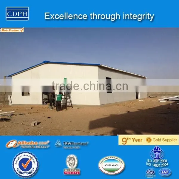 China supplier Two bedroom modular house for low income family, Made in China galvanized prefab house, China alibaba prefab home