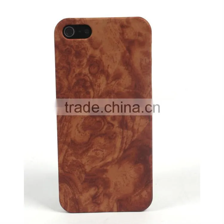 p012 WOOD decoration pattern hydrographic printing case For iphone 5