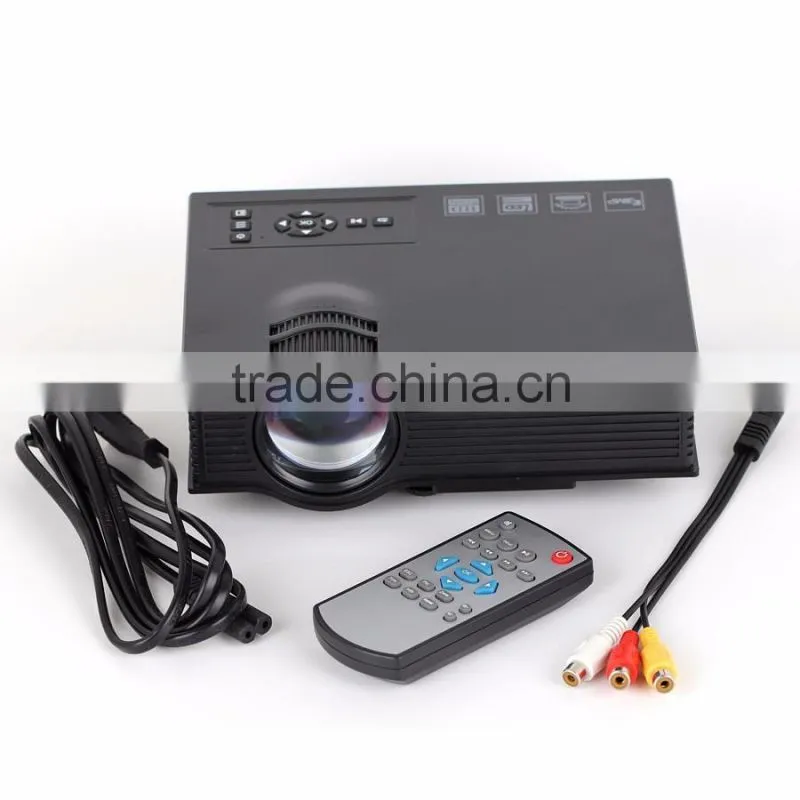Factory price home theater UC40 mini projector led pocket projector for Christmas day halloween easter day children day