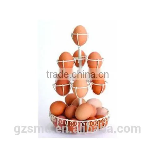 New Design 3 Tiers Metal Egg Stand