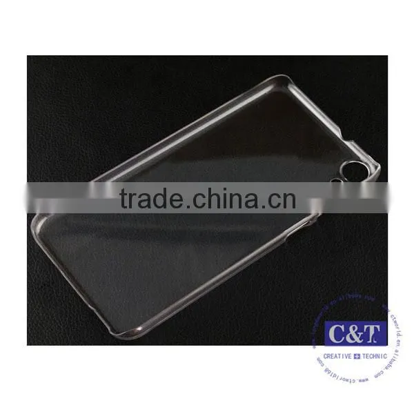 C&T Transparent Soft Silicone TPU Back Cover Case for Lenovo S850