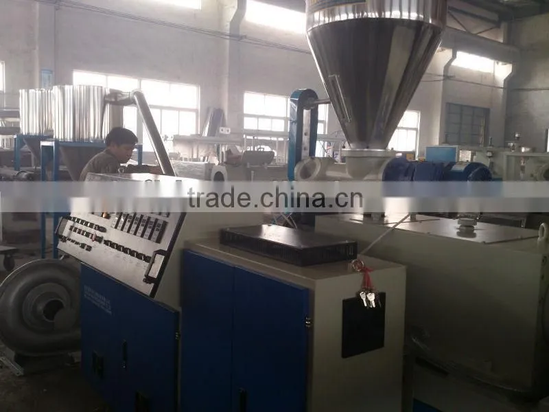 recycling PVC granule making machine/extruder