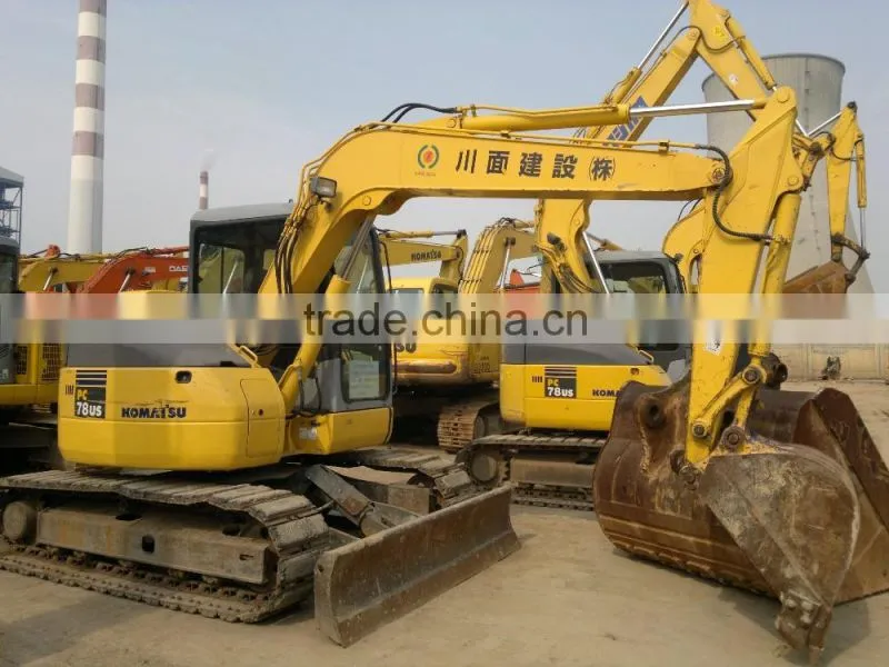 Cheap komatsu pc78us excavator