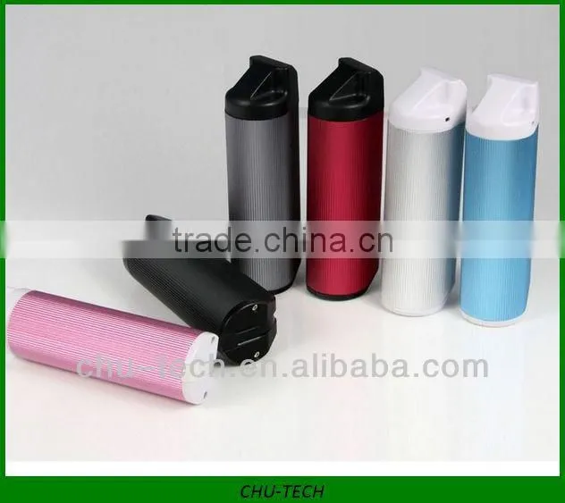 4 in 1 portable power bank 2200 mah + flashlight+ card reader + built-in usb cable