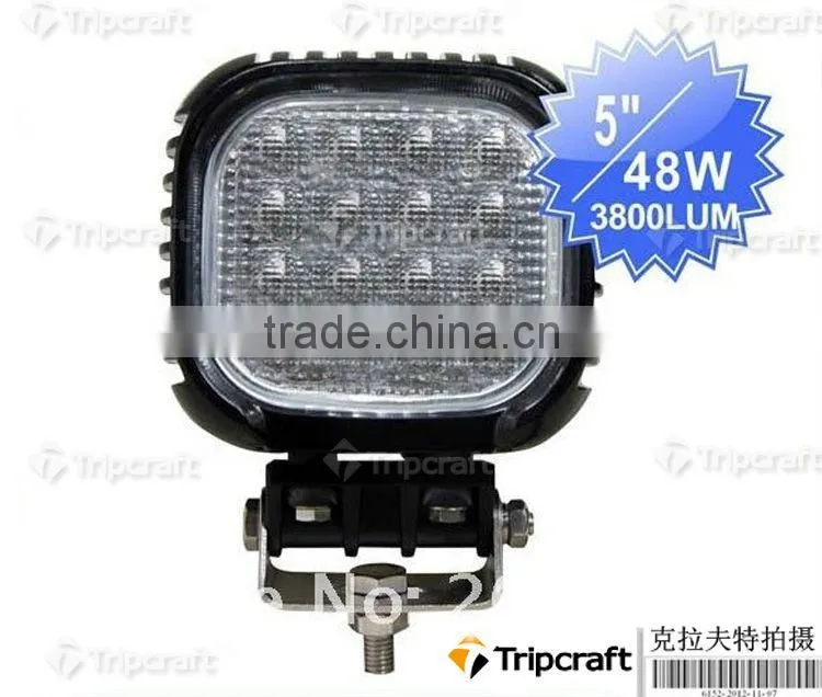 16pcs cree LED 48W Work Light Aluminium alloy 10~30V Waterproof For Jeep SUV ATV Off-road Truck