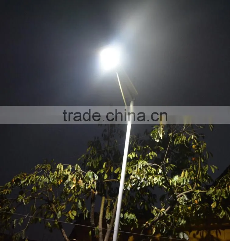 60W LED Integrated solar park lot lighting
