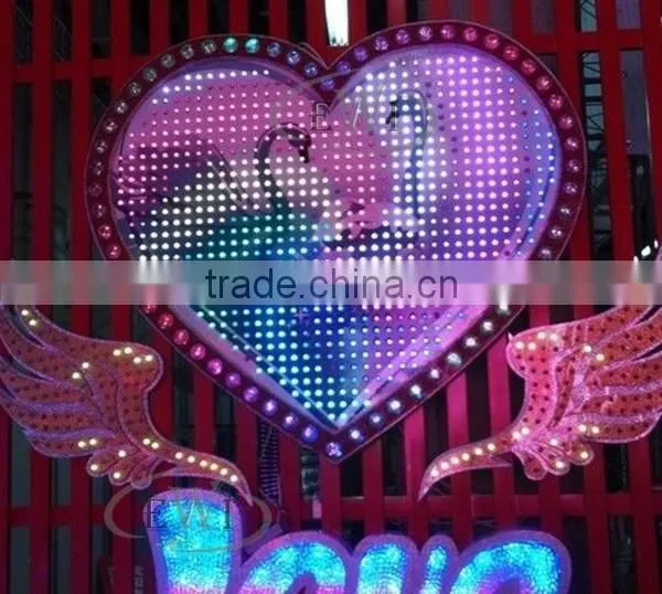 multi-colors invisible led string lights for outdoor advertising lights
