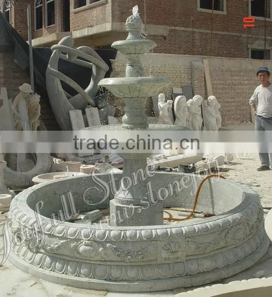 Large Granite Outdoor Fountain
