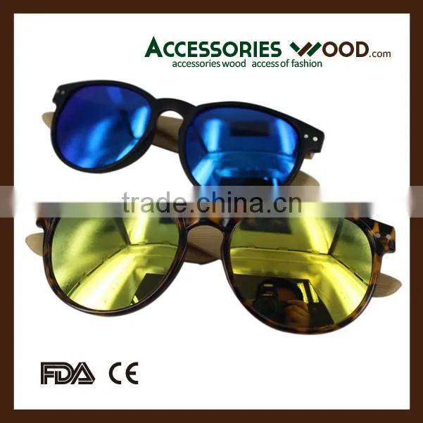 Colorful Wooden Skateboard Sunglasses Wood Recycled Skate Board Revo Lens