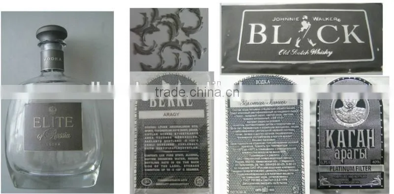 soft stannum egraved logo label, custom pewter Tin label, metallic sticker