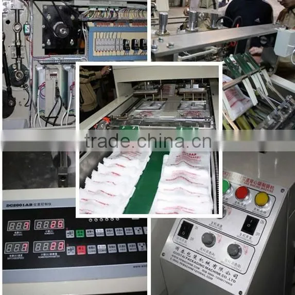 Automatic DFHQ-450*2 Automatic High Speed T-shirt Bag Making Machine