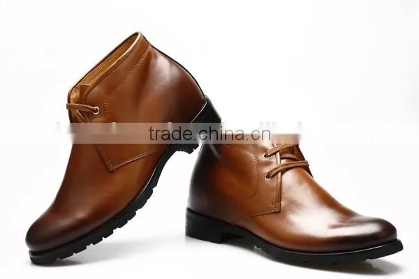 Italian design brown boots