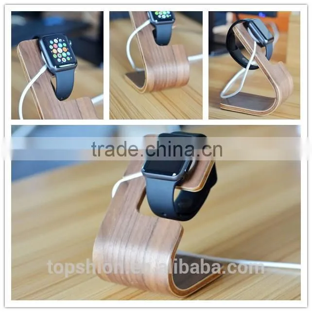 Wholesale for ipad iphone 6 wood stand charging stand holder multi-function, for apple watch wooden stand