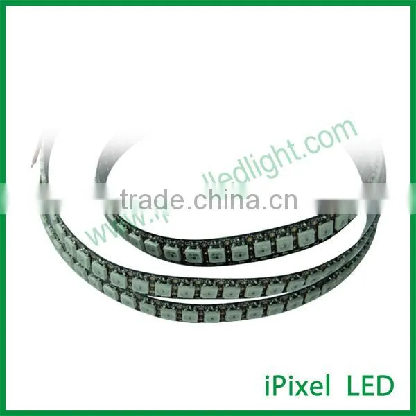 ws2812 144leds/pcs waterproof led strip rgb5050 for shop decoration