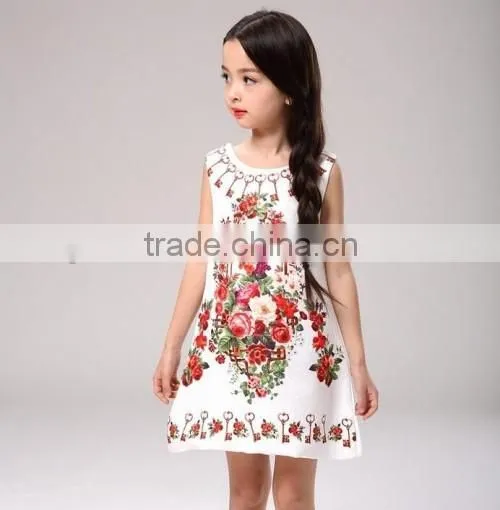 2016 wholesale price new design baby dress child short girl dress baby girl dress patterns