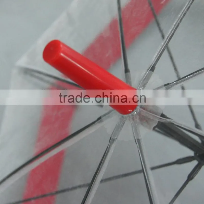 Promotional customized clear dome shape bubble umbrella