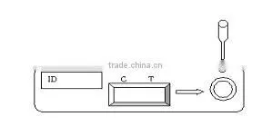 Disposable One-step Rapid Diagnostic Malaria Antigen Test Kit