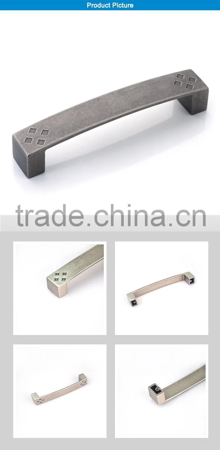 Hot selling hardware fittings 4 inch best pewter pull cabinet handles