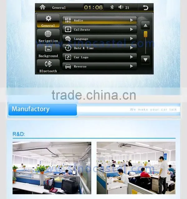 Car Multimedia player CE 6.0 For Universal Cars