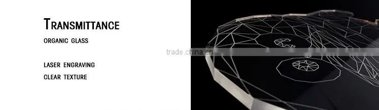 Custom acrylic 3D table lamp