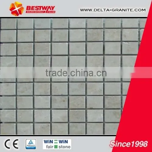 calacatta vein white marble&mosaic