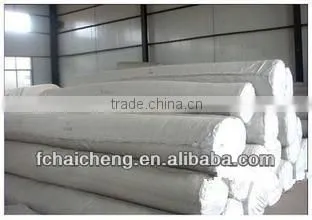two layer black pond liner waterproof plastic sheet with no-woven fabric HDPE geomembrane