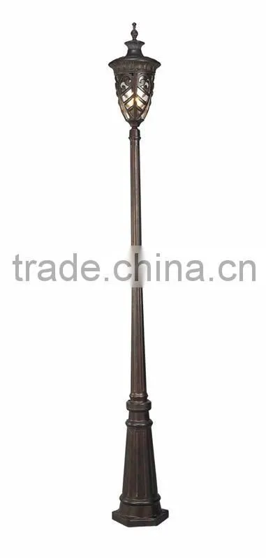 2016 hot sale Outdoor street single lamp post