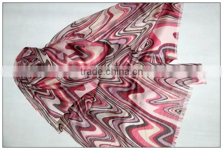 spring wool scarf