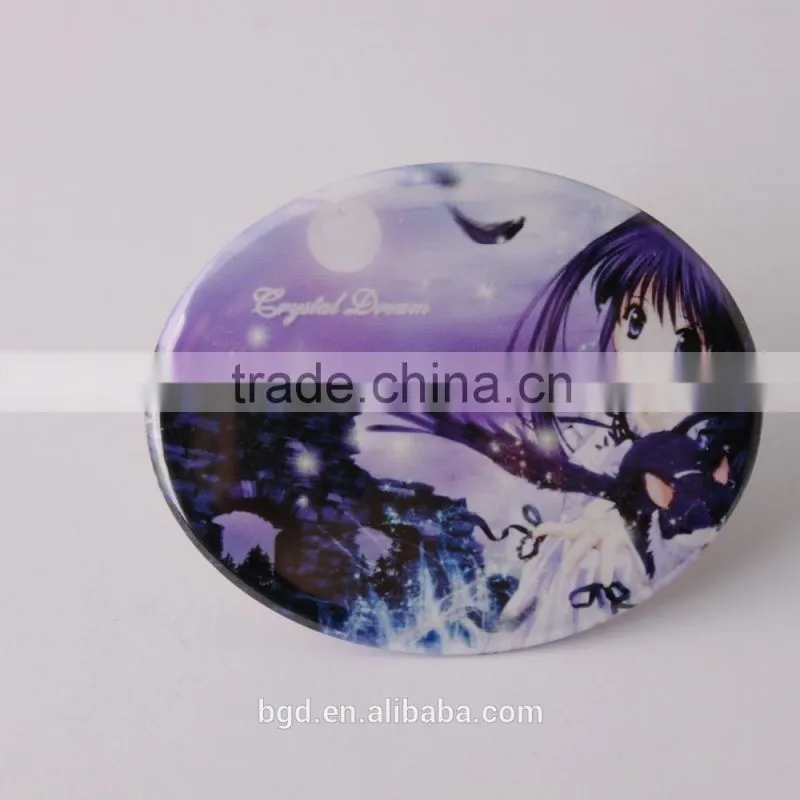 2014 hot selling cheap button badges with clip