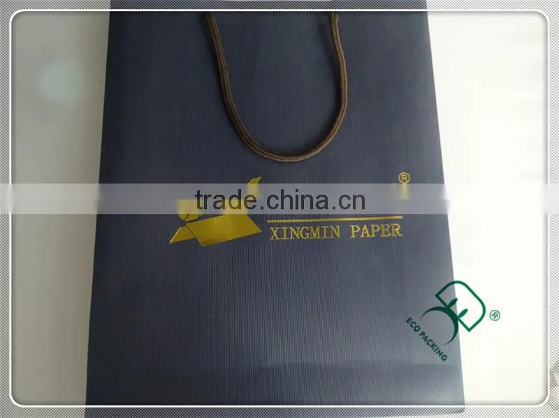 Factory price specialty paper shopping bags with handle