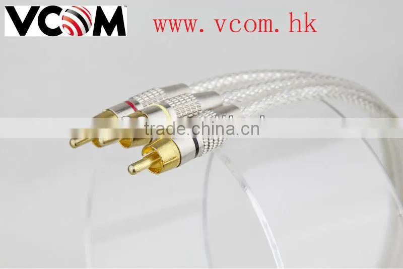 VCOM High-Grade Male to Male S-Video AV Cable