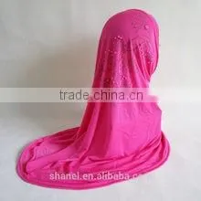 high quality wholesale rhinestones muslim women scarf hijab scarf
