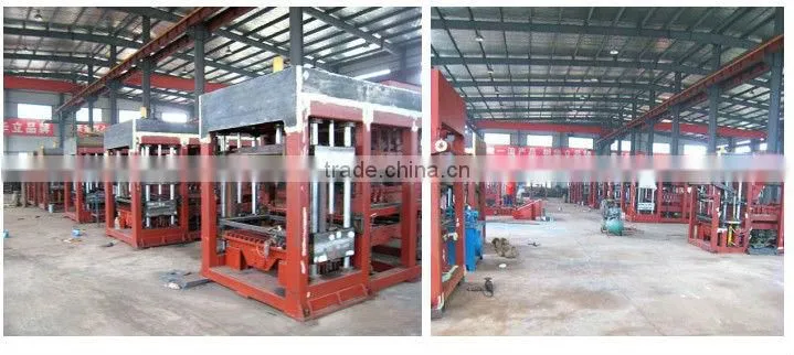 brick factoory QT1-0-15 ement sand hollow block making machines