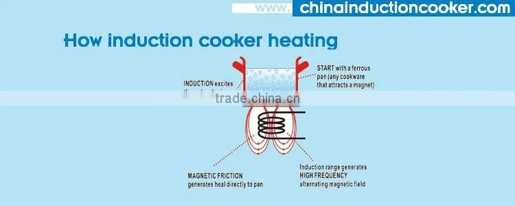 High Quality Electric Stove Double Head Commercial Induction Cooker