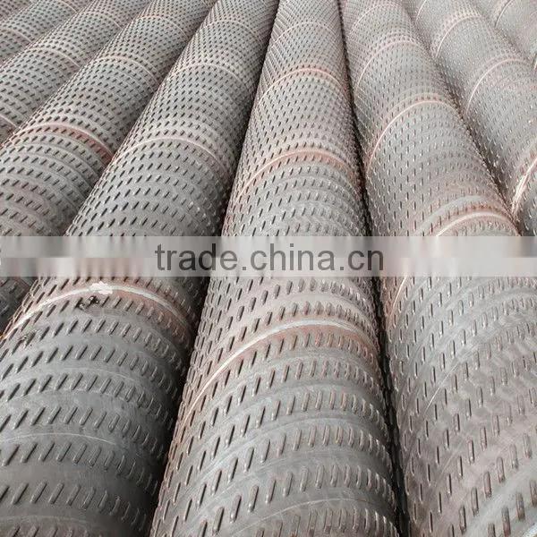 factory carbon steel bridge slot pipe for water