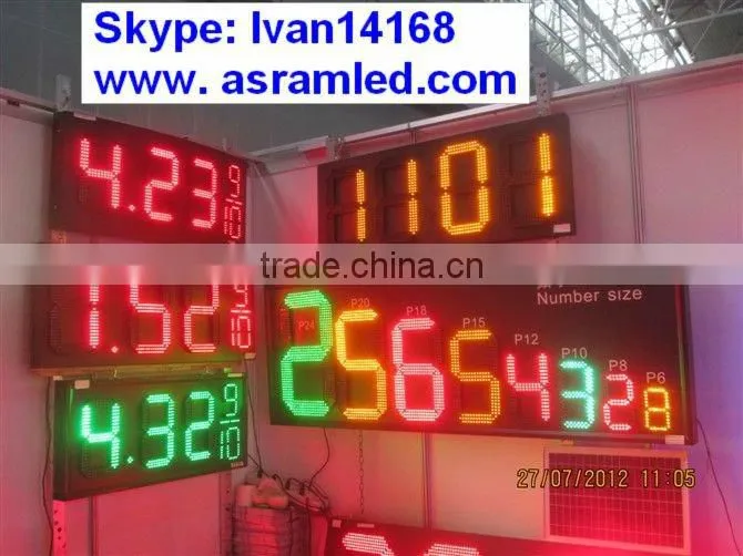 7 segment digital electronic large led timer clock / LED digital timer clocks