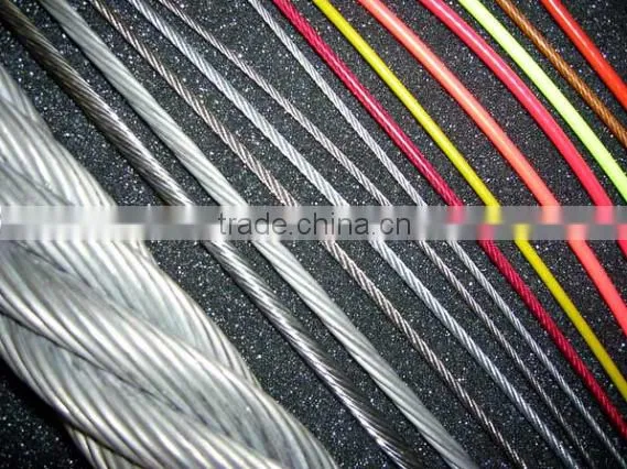Canada 316 316l steel wire rope Anping Factory