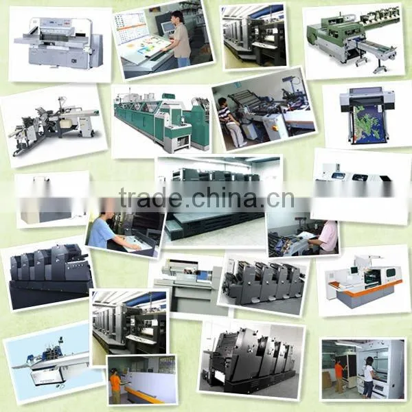 Printed paper file folder