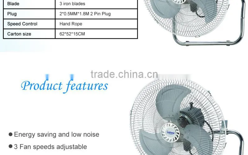 Wall Fan Electric Size Portable Wall Mounted Fan