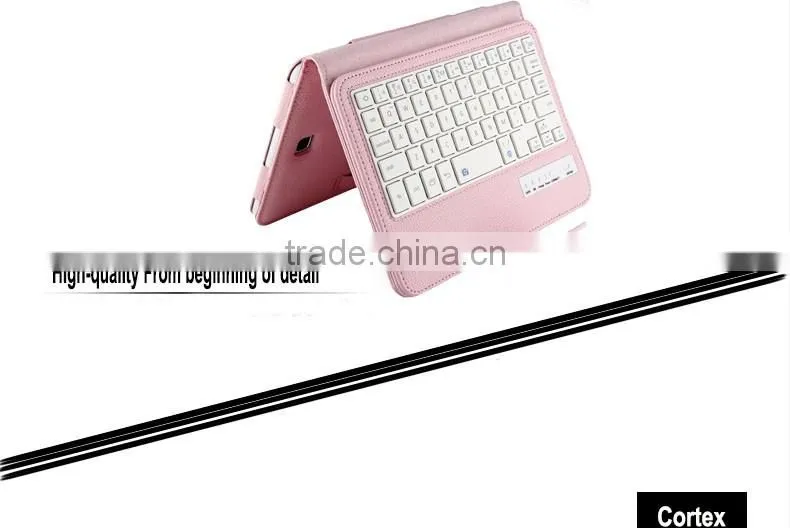 Litchi pattern all-in-one bluetooth keyboard for Samsung TABA 8.0inch T350/T351-SA1035