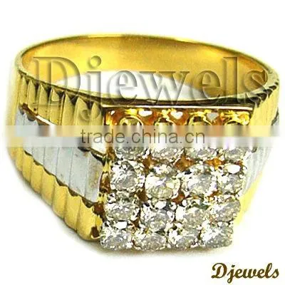 Diamond Gold Wedding Rings, Gents Diamond Rings, Diamond Jewelry