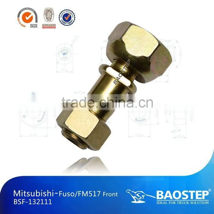 BAOSTEP Top Quality Good Design Retail Galvanized Bolts Grade 8.8 10.9 For Mitsubishi Fuso