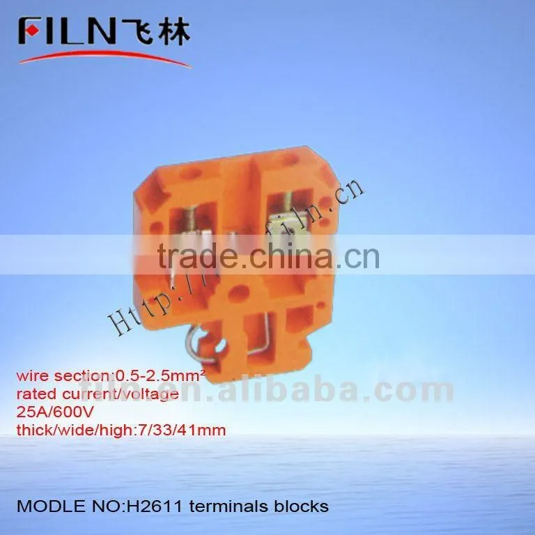 wire connector H2601 terminal blocks